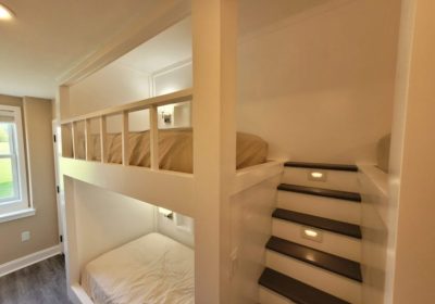 Custom bunk beds w/niches