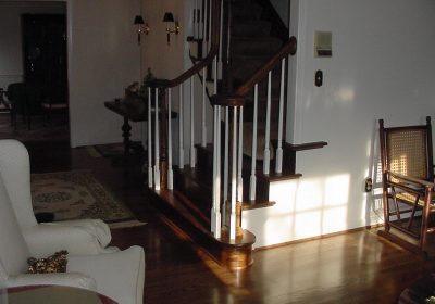 Lake Anna Handyman Services stair banister